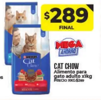 Supermayorista Vital Cat Chow Alimento para gato adulto x1kg oferta