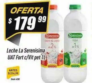 Supermercados Comodin Leche la serenisima uat fort c vit pet oferta