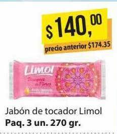 Supermercados Damesco Jabón de tocador limol oferta
