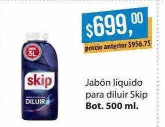 Supermercados Damesco Jabón líquido para diluir skip oferta