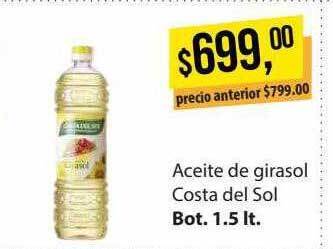 Aceite de girasol costa del sol