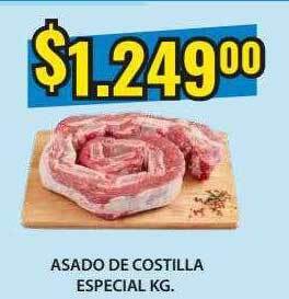 Supermercados Damesco Asado de costilla especial oferta