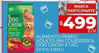 Supermercados DIA Alimento perro adulto sin colesterol dog chow oferta