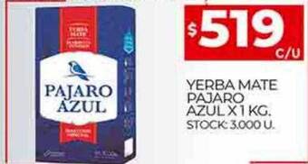 Supermercados DIA Yerba mate pajaro azul oferta
