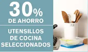 Supermercados Vea 30% de Ahorro Utensillos de Cocina Seleccionados oferta