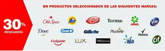 Atomo Conviene 30% descuento Old Space, Dove, Colgate, Ace, Oral-B, Lux, Gillette, Lifebuoy, Terma, Plusbelle, Tresemmé, Ariel, Ala, Rexona oferta