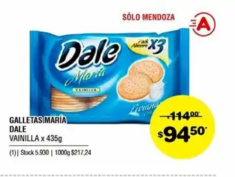 Atomo Conviene Dale María Galletas x 435g oferta