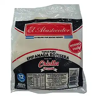 El Abastecedor El abastecedor tapa emp.rotis.x 12u oferta