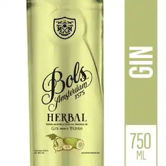 Gin herbal bols 750 cc