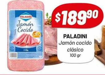 Almacor Paladini jamón cocido clásico oferta