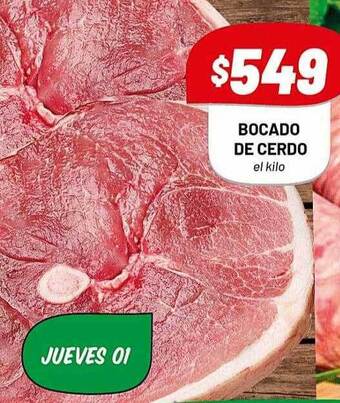 Almacor Bocado de cerdo el kilo oferta