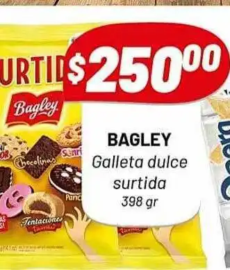 Almacor Bagley galleta dulce surtida oferta