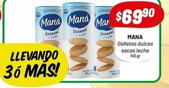 Almacor Mana galletas dulces secas leche oferta
