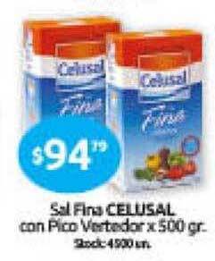 Cordiez Sal fina celusal con pico vertedor oferta