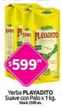 Cordiez Yerba playadito suave con palo oferta
