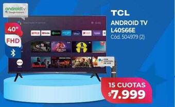 Naldo Lombardi Tcl android tv l40s66e oferta