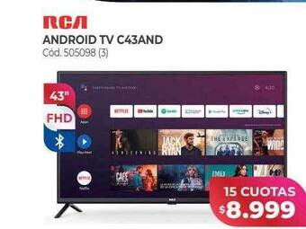 Naldo Lombardi Rca android tv c43and oferta