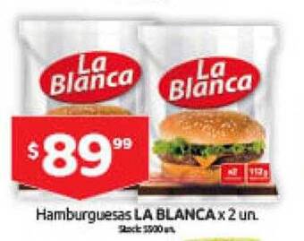 Cordiez Hamburguesas la blanca oferta