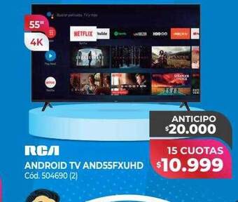 Naldo Lombardi Rca android tv and55fxuhd oferta