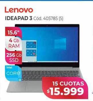 Naldo Lombardi Lenovo ideapad 3 oferta
