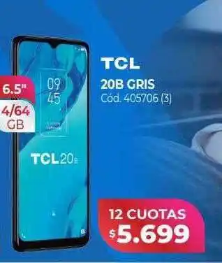 Naldo Lombardi Tcl 20b gris oferta