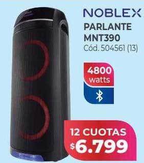Naldo Lombardi Noblex parlante mnt390 oferta