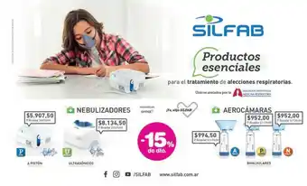 Silfab Productos Esenciales Para El Tratamiento De Afecciones Respiratorias