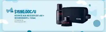 Kevin Black Neceser Edt x60 + Desodorante x 150ml