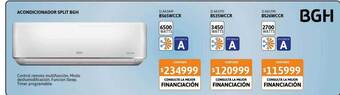 Cetrogar Acondicionador split bgh oferta