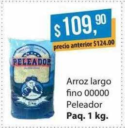 Supermercados Damesco Arroz largo fino 00000 peleador oferta