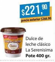 Supermercados Damesco Dulce de leche clásico la serenisima oferta