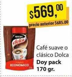 Supermercados Damesco Café suave o clásico dolca oferta