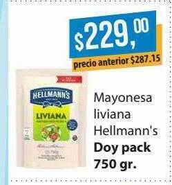 Supermercados Damesco Mayonesa liviana hellmann's oferta