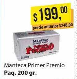 Supermercados Damesco Manteca primer premio oferta