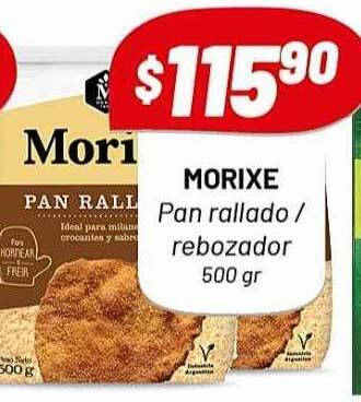 Almacor Morixe pan rallado rebozador oferta
