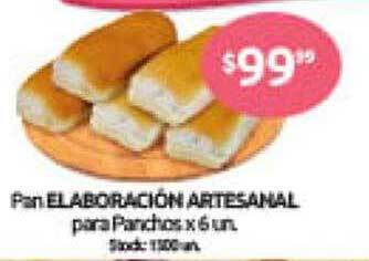 Cordiez Pan elaboración artesanal para panchos oferta