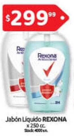 Cordiez Jabón líquido rexona oferta