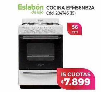 Naldo Lombardi Eslabón cocina efm56nb2a oferta