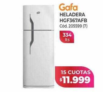 Naldo Lombardi Gafa heladera hgf367afb oferta