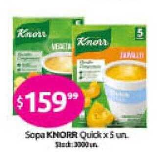 Cordiez Sopa knorr quick oferta