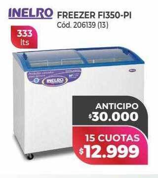 Naldo Lombardi Inelro freezer fi350-pi oferta