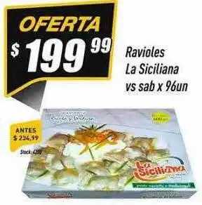 Ravioles la siciliana vs sab