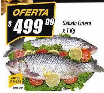 Supermercados Comodin Sabalo entero oferta