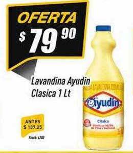 Supermercados Comodin Lavandina ayudin clasica oferta