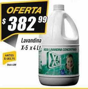 Supermercados Comodin Lavandina x-5 oferta