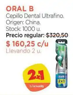 Farmacity Oral B Cepillo Dental Ultrafino oferta