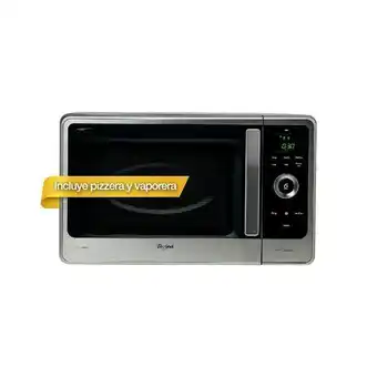 Prestigio Whirlpool microondas whirlpool con grill 27 litros inox oferta