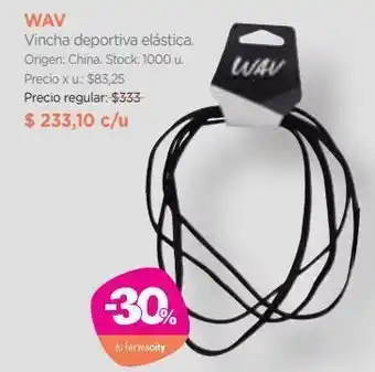 Farmacity Vincha deportiva elástica oferta