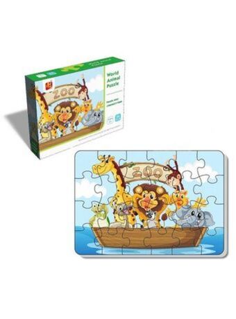 El Mundo del Juguete Juego de mesa rompe cabezas puzzle en caja zoo 24 piezas oferta