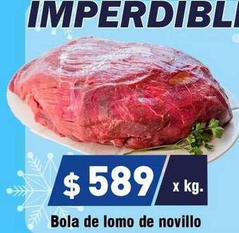 Supermercados Zeta Bola De Lomo De Novillo oferta